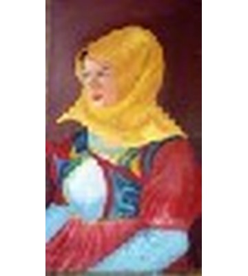 Donna in costume sardo